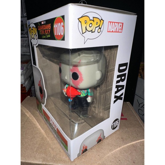 Funko Pop! Guardian of the Galaxy - Drax [Christmas Special] - Picture 6 of 13